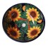 Talavera Sink Sunflowers